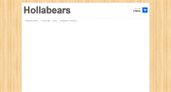 Desktop Screenshot of hollabears.com